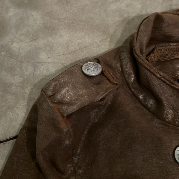 brown jacket with details - Picture 5 of 6